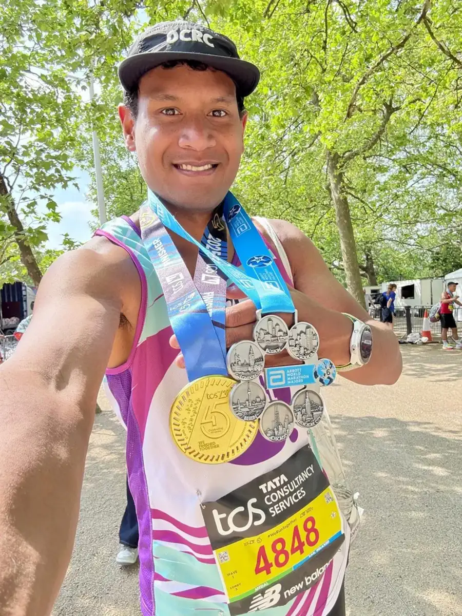 London Marathon Runner 1