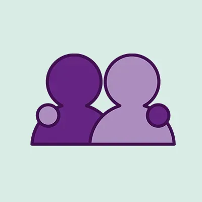 100+ peer support groups